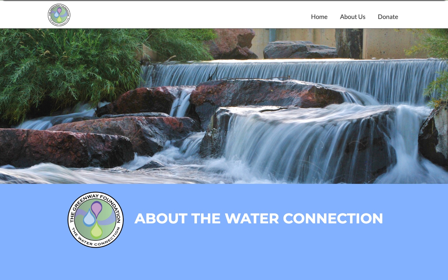 Archived Water Connection website